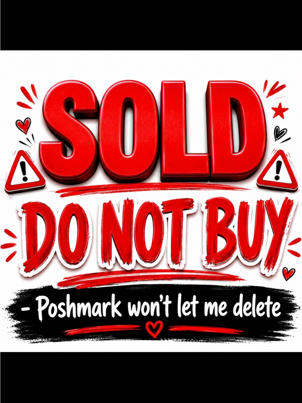 SOLD DO NOT BUY